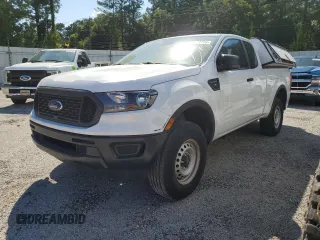 2023 Ford Ranger XL with VIN 1FTER1EH7PLE21853, listed as a Copart auction lot 68131704 with 9,239 mi miles and Salvage title. Bid and sale history available at DreamBid. Image 1.