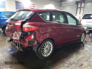 2013 Ford C-Max SEL with VIN 1FADP5BU5DL513300, listed as a Copart auction lot 44729645 with 184,994 mi miles and Salvage Title. Bid and sale history available at carsss.com. Image 3.