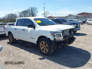 2024 Nissan Titan Pro-4X with VIN 1N6AA1EDXRN113731, listed as a IAAI auction lot 41821782 with 986 mi miles and . Bid and sale history available at DreamBid. Image 14.