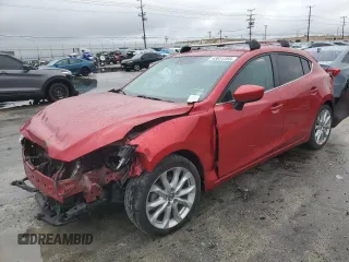 2014 Mazda 3 S Grand Touring with VIN JM1BM1M30E1102729, listed as a Copart auction lot 43651355 with 81,297 mi miles and Salvage title. Bid and sale history available at DreamBid. Image 1.