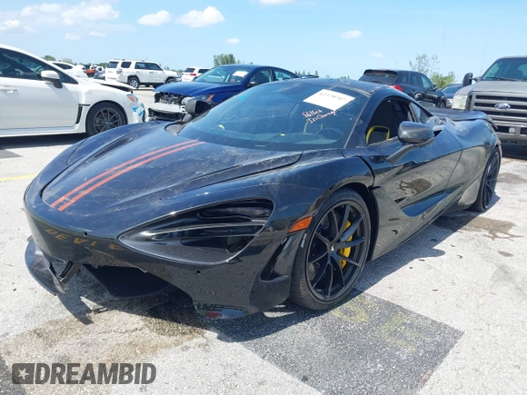 2018 McLaren 720S z VIN SBM14DCA9JW001142, wystawiony jako IAAI lot #42370707 z przebiegiem 15 654 mil mil oraz . Historia ofert i sprzedaży dostępna na DreamBid. Obrazek 2.