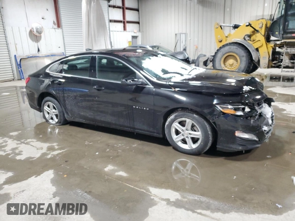 2022 Chevrolet Malibu LS with VIN 1G1ZB5ST2NF213650, listed as a Copart auction lot 44570395 with Not Provided miles and Salvage Title. Bid and sale history available at DreamBid. Image 4.