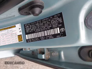2016 Toyota Prius Four z VIN JTDKARFU8G3018145, wystawiony jako IAAI lot #42195308 z przebiegiem 87 649 mil mil oraz . Historia ofert i sprzedaży dostępna na DreamBid. Obrazek 9.