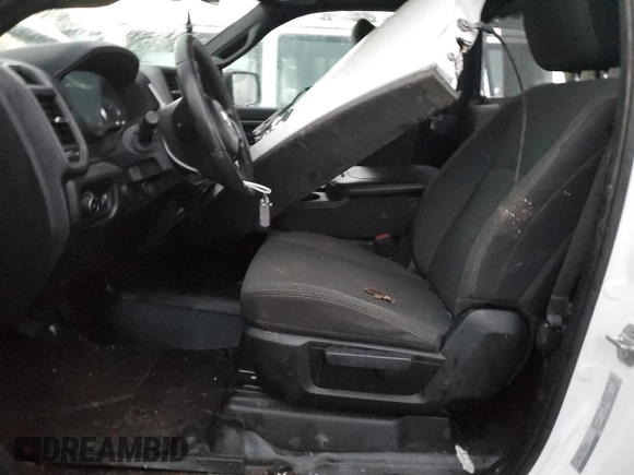 2022 Ram 2500 Tradesman with VIN 3C6MR5AJ2NG222786, listed as a Copart auction lot 87682775 with 26,891 mi miles and Salvage Title. Bid and sale history available at carsss.com. Image 7.