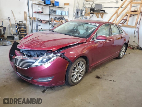 2014 Lincoln MKZ Hybrid z VIN 3LN6L2LU5ER812764, wystawiony jako Copart lot #48883865 z przebiegiem Nie podano mil oraz Szkoda całkowita • Salvage title. Historia ofert i sprzedaży dostępna na DreamBid. Obrazek 1.