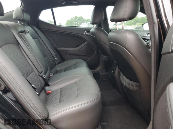 2015 Kia Optima SX Turbo with VIN 5XXGR4A60FG394041, listed as a Copart auction lot 60543135 with 129,130 mi miles and Clean title. Bid and sale history available at DreamBid. Image 10.