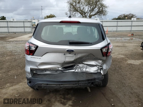 2018 Ford Escape S with VIN 1FMCU0F77JUC39556, listed as a Copart auction lot 46264845 with 50,932 mi miles and Salvage title. Bid and sale history available at DreamBid. Image 6.