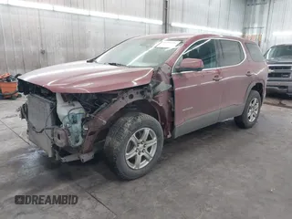 2019 GMC Acadia SLE z VIN 1GKKNRLA6KZ247285, wystawiony jako IAAI lot #41393392 z przebiegiem 97 199 mil mil oraz . Historia ofert i sprzedaży dostępna na DreamBid. Obrazek 2.