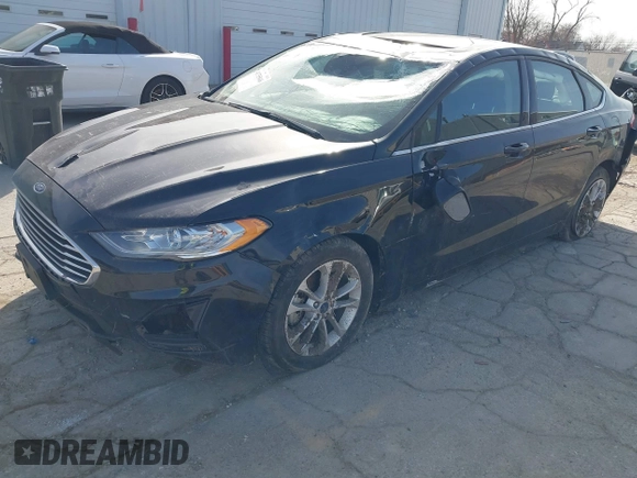 2020 Ford Fusion SE with VIN 3FA6P0HD8LR231106, listed as a IAAI auction lot 41755846 with 34,677 mi miles. Bid and sale history available at carsss.com. Image 17.