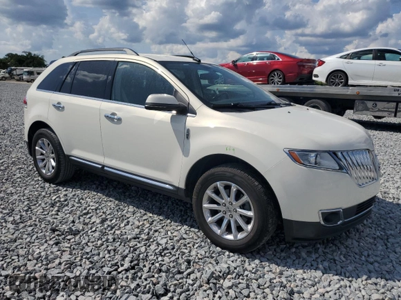 2012 Lincoln MKX with VIN 2LMDJ6JK9CBL11706, listed as a Copart auction lot 51258395 with 101,029 mi miles and Salvage Title. Bid and sale history available at carsss.com. Image 4.