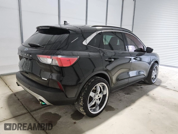 2020 Ford Escape SEL with VIN 1FMCU0H61LUB18061, listed as a Copart auction lot 56201525 with 75,464 mi miles and Clean title. Bid and sale history available at DreamBid. Image 3.
