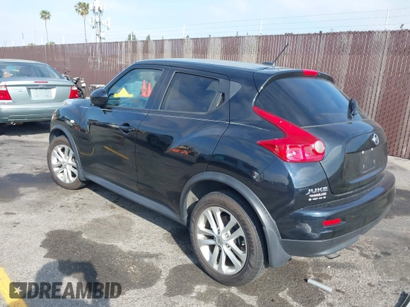 2014 Nissan Juke SV with VIN JN8AF5MR3ET354355, listed as a IAAI auction lot 42079641 with 43,192 mi miles and . Bid and sale history available at carsss.com. Image 3.