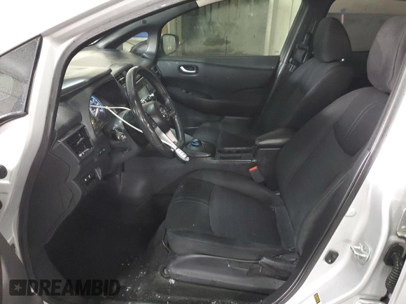 2018 Nissan LEAF S with VIN 1N4AZ1CPXJC301647, listed as a Copart auction lot 44814285 with 87,030 mi miles and Salvage Title. Bid and sale history available at DreamBid. Image 7.