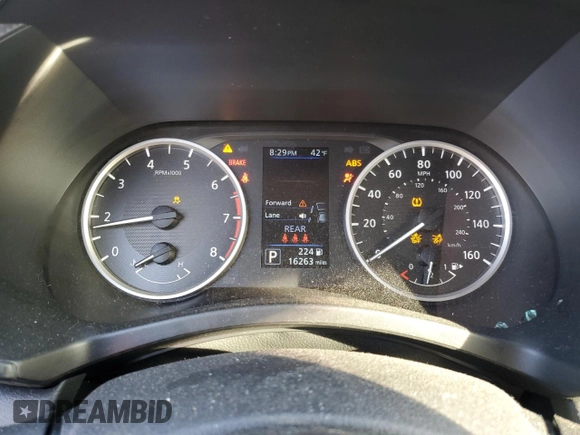 2023 Nissan Sentra S with VIN 3N1AB8BV2PY303256, listed as a Copart auction lot 50832105 with 16,263 mi miles and Salvage Title. Bid and sale history available at DreamBid. Image 9.