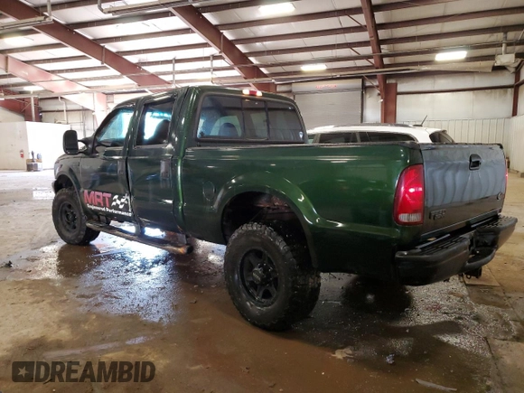 2000 Ford F-250 XL с VIN 1FTNW21F8YEA58200, выставлен на аукционе Copart как лот 49684055 с пробегом 225 239 миль миль и Чистый • Clean title. История ставок и продаж доступна на DreamBid. Изображение 2.