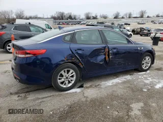 2017 Kia Optima LX with VIN 5XXGT4L39HG172248, listed as a Copart auction lot 45680235 with 90,351 mi miles and Clean title. Bid and sale history available at DreamBid. Image 3.
