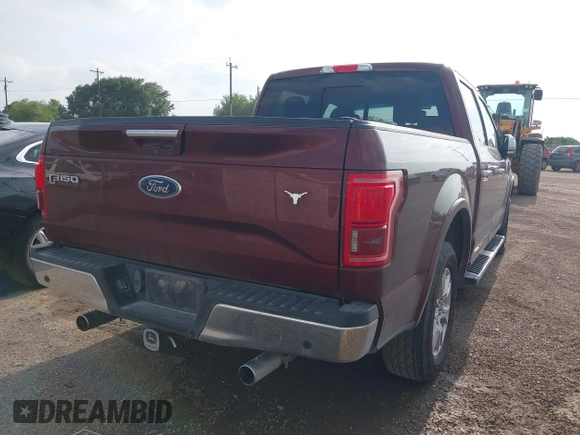 2015 Ford F-150 XL with VIN 1FTEW1CG0FFA55038, listed as a IAAI auction lot 41968878 with 50,189 mi miles and . Bid and sale history available at DreamBid. Image 17.