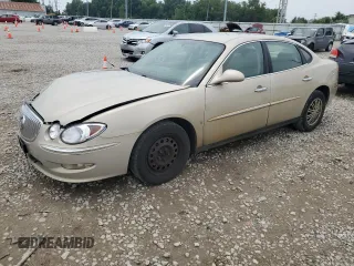 2008 Buick LaCrosse CX with VIN 2G4WC582781185499, listed as a Copart auction lot 65435215 with 186,009 mi miles and Salvage title. Bid and sale history available at DreamBid. Image 1.