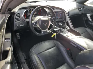 2016 Chevrolet Corvette Z51 3LT with VIN 1G1YM2D72G5115814, listed as a Copart auction lot 89352015 with 43,692 mi miles and Salvage title. Bid and sale history available at DreamBid. Image 8.