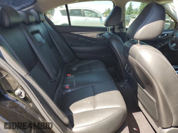 2014 Infiniti Q50 Premium with VIN JN1BV7AP7EM673904, listed as a Copart auction lot 63665865 with 88,544 mi miles and Clean title. Bid and sale history available at DreamBid. Image 10.