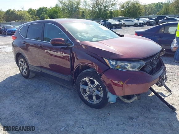2018 Honda CR-V EX-L with VIN 7FARW1H84JE011760, listed as a IAAI auction lot 41997414 with 116,408 mi miles. Bid and sale history available at carsss.com. Image 1.