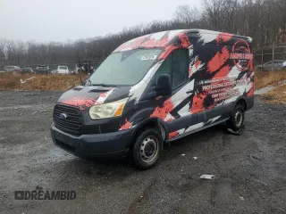 2017 Ford Transit z VIN 1FTYR1CMXHKB34060, wystawiony jako Copart lot #47865035 z przebiegiem 105 948 mil mil oraz Szkoda całkowita • Salvage title. Historia ofert i sprzedaży dostępna na DreamBid. Obrazek 1.