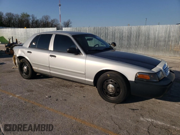 2006 Ford Police Interceptor with VIN 2FAHP71W76X164341, listed as a Copart auction lot 53372435 with 191,682 mi miles and Salvage title. Bid and sale history available at DreamBid. Image 4.