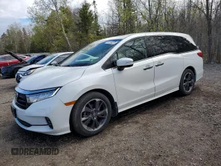 2022 Honda Odyssey Touring with VIN 5FNRL6H8XNB504608, listed as a Copart auction lot 53189225 with 83,913 mi miles and Clean title. Bid and sale history available at DreamBid. Image 1.