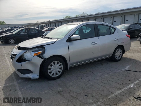 2015 Nissan Versa SV z VIN 3N1CN7AP1FL862953, wystawiony jako Copart lot #54019205 z przebiegiem 87 284 mil mil oraz Szkoda całkowita • Salvage title. Historia ofert i sprzedaży dostępna na DreamBid. Obrazek 1.