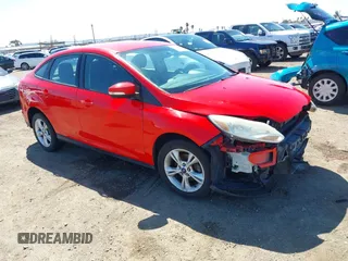 2014 Ford Focus SE with VIN 1FADP3F28EL397380, listed as a IAAI auction lot 41847517 with 111,216 mi miles. Bid and sale history available at carsss.com. Image 1.