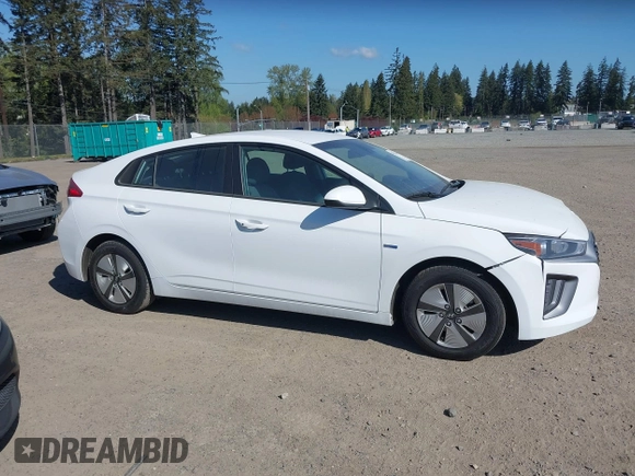 2020 Hyundai Ioniq Blue with VIN KMHC65LCXLU242673, listed as a IAAI auction lot 42033374 with 49,345 mi miles and . Bid and sale history available at DreamBid. Image 13.