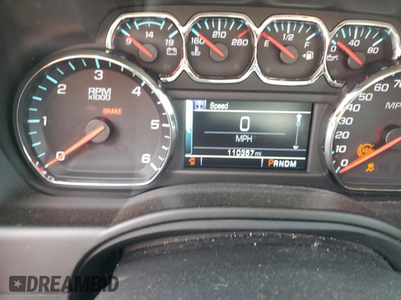 2015 Chevrolet Tahoe LT with VIN 1GNSCBKC1FR240186, listed as a Copart auction lot 64741425 with 110,357 mi miles and Salvage title. Bid and sale history available at DreamBid. Image 9.