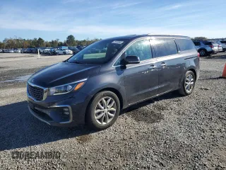 2019 Kia Sedona EX with VIN KNDMC5C13K6558435, listed as a Copart auction lot 73208964 with 75,710 mi miles and Salvage Title. Bid and sale history available at carsss.com. Image 1.
