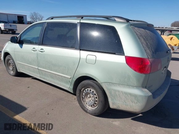 2008 Toyota Sienna CE with VIN 5TDZK23C08S123809, listed as a IAAI auction lot 41806031 with 108,400 mi miles and . Bid and sale history available at carsss.com. Image 3.