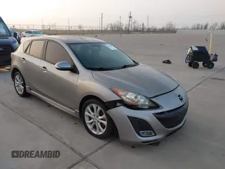 2010 Mazda Mazda3 s Grand Touring with VIN JM1BL1H5XA1227021, listed as a IAAI auction lot 41757690 with 168,171 mi miles. Bid and sale history available at carsss.com. Image 1.