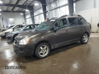 2009 Kia Rondo LX Base with VIN KNAFG528397269679, listed as a Copart auction lot 64802864 with 160,936 mi miles and Salvage Title. Bid and sale history available at carsss.com. Image 1.