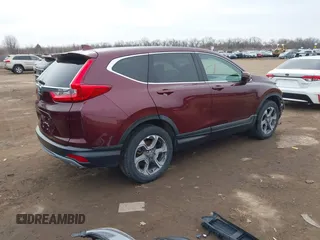 2017 Honda CR-V EX with VIN 7FARW1H54HE015887, listed as a IAAI auction lot 41699852 with 76,804 mi miles. Bid and sale history available at carsss.com. Image 4.