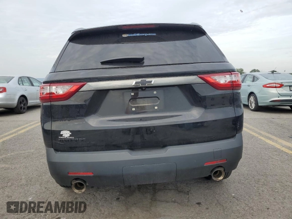 2021 Chevrolet Traverse LS with VIN 1GNERFKW4MJ116793, listed as a Copart auction lot 69139824 with 22,483 mi miles and Salvage Title. Bid and sale history available at carsss.com. Image 6.