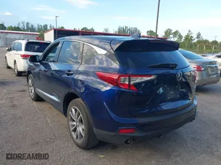 2020 Acura RDX w/Technology Pkg with VIN 5J8TC1H54LL002493, listed as a IAAI auction lot 40520274 with 42,183 mi miles. Bid and sale history available at carsss.com. Image 3.