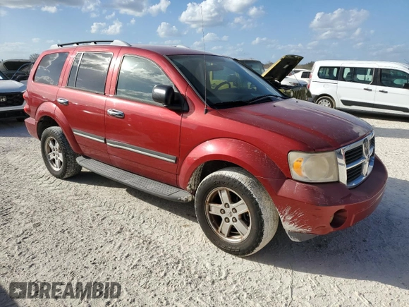 2008 Dodge Durango with VIN 1D8HD48K08F108455, listed as a Copart auction lot 77371614 with 106,812 mi miles and Non repairable. Bid and sale history available at DreamBid. Image 4.