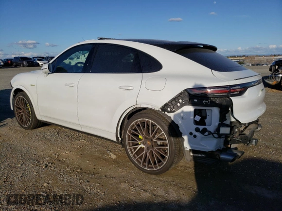 2022 Porsche Cayenne E-Hybrid Hybrid with VIN WP1BE2AY4NDA51204, listed as a Copart auction lot 43802764 with 22,538 mi miles and . Bid and sale history available at DreamBid. Image 2.