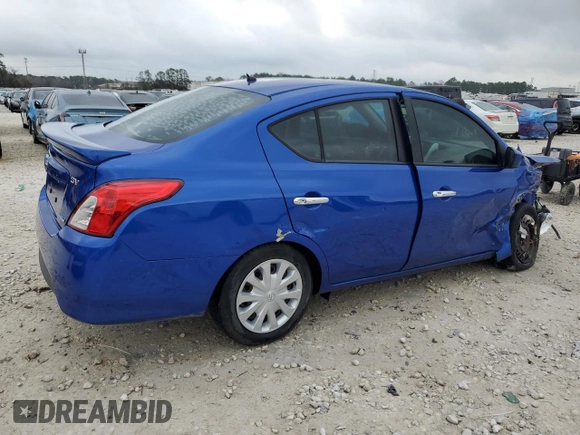 2015 Nissan Versa S Plus with VIN 3N1CN7AP2FL882399, listed as a Copart auction lot 43985465 with 123,709 mi miles and Salvage Title. Bid and sale history available at DreamBid. Image 3.