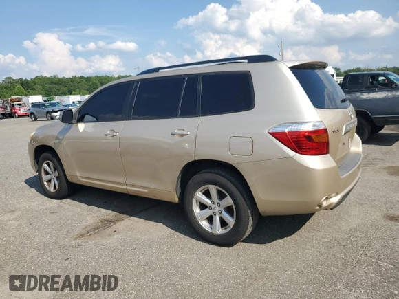 2009 Toyota Highlander with VIN JTEES41A592133610, listed as a Copart auction lot 64391975 with 212,273 mi miles and Clean title. Bid and sale history available at DreamBid. Image 2.