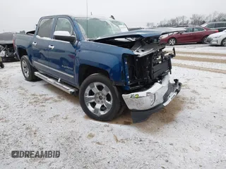 2018 Chevrolet Silverado 1500 LTZ with VIN 3GCUKSEC4JG344700, listed as a IAAI auction lot 41247038 with 76,500 mi miles. Bid and sale history available at carsss.com. Image 1.