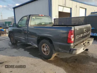 2004 Chevrolet Silverado 1500 Work Truck with VIN 1GCEC14X44Z187058, listed as a Copart auction lot 43433945 with 134,098 mi miles and Salvage Title. Bid and sale history available at carsss.com. Image 2.
