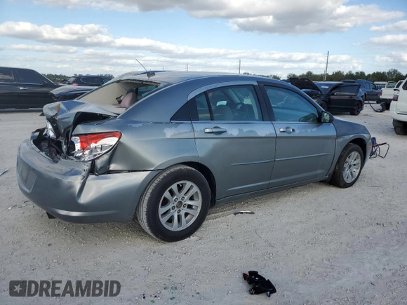 2008 Chrysler Sebring LX with VIN 1C3LC46J58N244726, listed as a Copart auction lot 83805674 with 143,953 mi miles and Non Repairable. Bid and sale history available at carsss.com. Image 3.