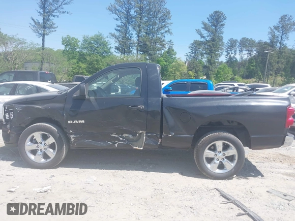 2008 Dodge 1500 ST with VIN 1D7HA16K18J184374, listed as a IAAI auction lot 42075077 with 255,978 mi miles and . Bid and sale history available at DreamBid. Image 14.