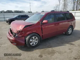 2008 Kia Sedona LX with VIN KNDMB233X86210885, listed as a Copart auction lot 49391375 with 131,604 mi miles and Salvage Title. Bid and sale history available at carsss.com. Image 1.