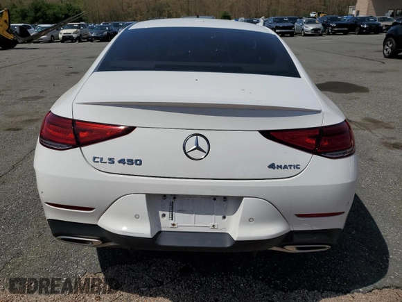 2021 Mercedes-Benz CLS 450 z VIN W1K2J5KB3MA089974, wystawiony jako Copart lot #55080945 z przebiegiem Nie podano mil oraz Szkoda całkowita • Salvage title. Historia ofert i sprzedaży dostępna na DreamBid. Obrazek 6.