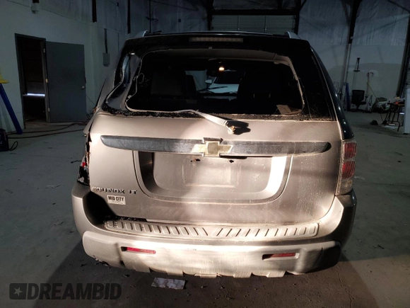 2005 Chevrolet Equinox LT with VIN 2CNDL63FX56097052, listed as a Copart auction lot 46343675 with 0 mi miles and Salvage Title. Bid and sale history available at carsss.com. Image 6.